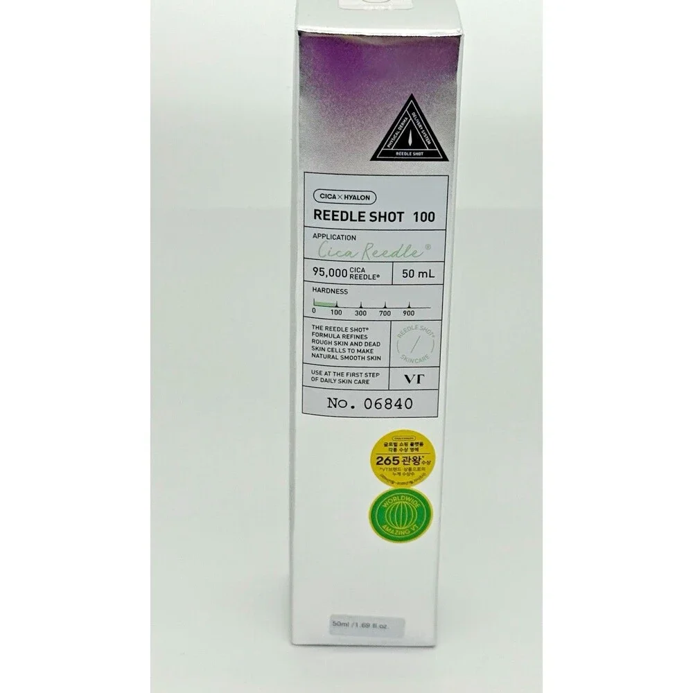 VT COSMETICS CICA Reedle Shot 100 Spicule Microneedling Serum 50mL Regular Sz‎
